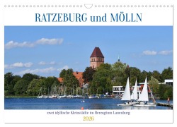 Cover-Bild zum Titel 'RATZEBURG und MÖLLN (Wandkalender 2026 DIN A3 quer), CALVENDO Monatskalender' von 'Ulrich Senff'