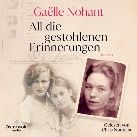 All die gestohlenen Erinnerungen - Gaëlle Nohant