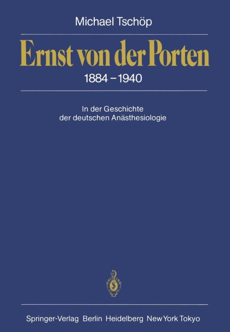 Ernst von der Porten 1884-1940 - Michael Tschöp