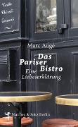 Cover-Bild zum Titel 'Das Pariser Bistro' von 'Marc Augé'