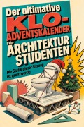 Cover-Bild zum Titel 'Der ultimative Klo-Adventskalender für Architekturstudenten' von 'Marie König'