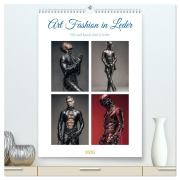 Cover-Bild zum Titel 'Art Fashion in Leder (hochwertiger Premium Wandkalender 2026 DIN A2 hoch), Kunstdruck in Hochglanz' von 'Steffen Gierok-Latniak'