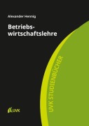 Cover-Bild zum Titel 'Betriebswirtschaftslehre' von 'Alexander Hennig'