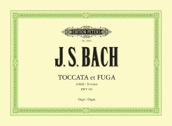 Cover-Bild zum Titel 'Toccata und Fuge d-Moll BWV 565' von 'Johann Sebastian Bach'