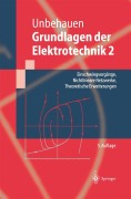 Cover-Bild zum Titel 'Grundlagen der Elektrotechnik 2' von 'Rolf Unbehauen'