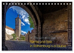 Cover-Bild zum Titel 'Türme und Tore (Tischkalender 2026 DIN A5 quer), CALVENDO Monatskalender' von 'Joachim Mindt'