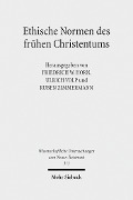 Cover-Bild zum Titel 'Ethische Normen des frühen Christentums' von ''