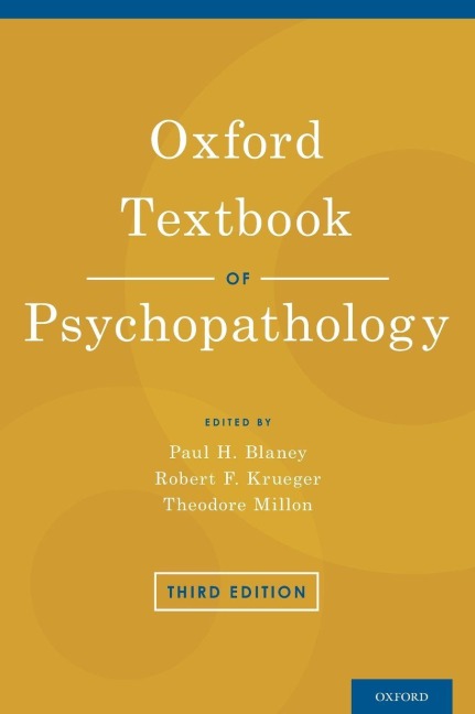 Oxford Textbook of Psychopathology - Blaney