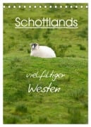 Cover-Bild zum Titel 'Schottlands vielfältiger Westen (Tischkalender 2026 DIN A5 hoch), CALVENDO Monatskalender' von 'Anja Schäfer'