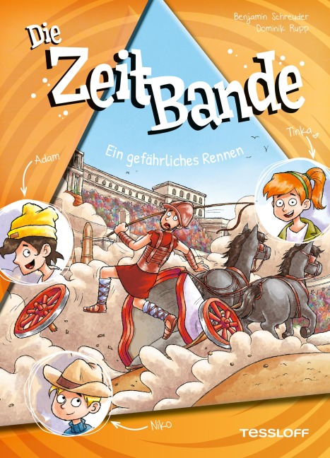 Die ZeitBande. Band 5. Ein gefährliches Rennen - Benjamin Schreuder