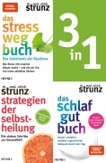 Cover-Bild zum Titel 'Selfcare-3in1-Bundle: Stress-weg-Buch, Schlaf-gut-Buch, Strategien der Selbstheilung' von 'Ulrich Strunz'