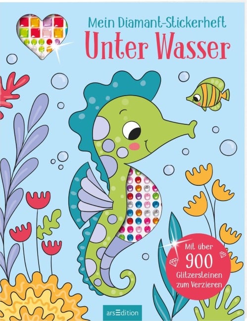 Mein Diamant-Stickerheft - Unter Wasser - 