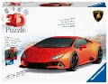 Cover-Bild zum Titel 'Ravensburger 3D Puzzle 11571 - Lamborghini Huracán EVO - Arancio - Der rassige Supersportwagen als 3D Puzzle Fahrzeug' von ''