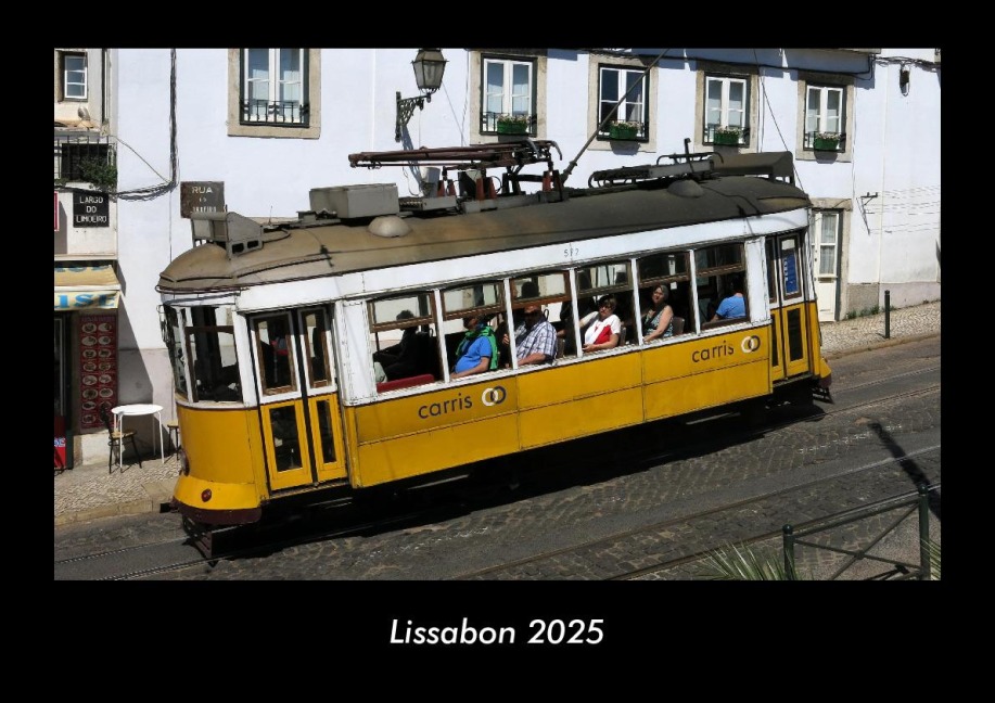Lissabon 2025 Fotokalender DIN A3 - Tobias Becker