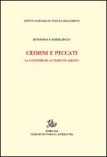Cover-Bild zum Titel 'Crimini e peccati. La confessione al tempo di Amleto' von 'Rosanna Camerlingo'