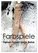 Cover-Bild zum Titel 'Farbspiele - Farben haben lange Beine (Wandkalender 2026 DIN A4 hoch), CALVENDO Monatskalender' von 'Ulrich Allgaier (Ullision)'