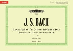 Cover-Bild zum Titel 'Notebook for Wilhelm Friedemann Bach' von 'Johann Sebastian Bach'