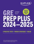 Cover-Bild zum Titel 'GRE Prep Plus 2024-2025: Your Ultimate Guide to GRE Success' von 'Kaplan Test Prep'