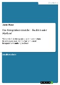 Cover-Bild zum Titel 'Das Integrationswunder - Realität oder Mythos?' von 'Janin Huse'