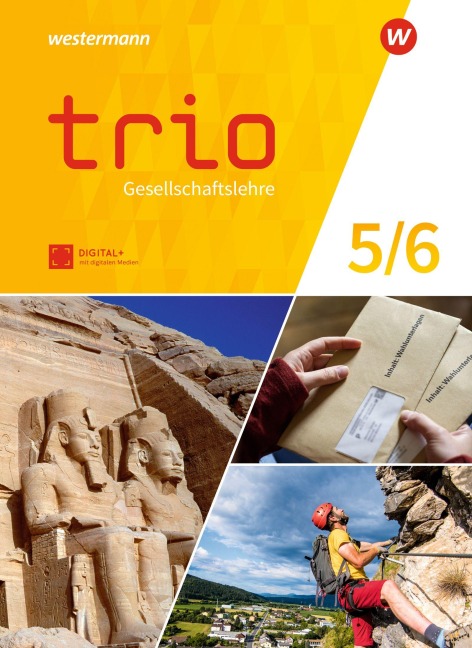 Trio Gesellschaftslehre 5 / 6. Schulbuch. Für Gesamtschule und Realschule plus in Rheinland-Pfalz - 