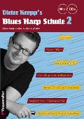 Cover-Bild zum Titel 'Kropp's Blues Harp Schule Bd. 2 (2CD) FSC Mix, SGSCH-COC-050055' von 'Dieter Kropp'