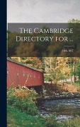 The Cambridge Directory for ...; 1866-1867 - Anonymous