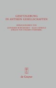 Cover-Bild zum Titel 'Gesetzgebung in antiken Gesellschaften' von ''