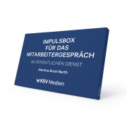 Cover-Bild zum Titel 'Impulsbox für das Mitarbeitergespräch - Kartenset' von 'Martina Brosi-Barth'