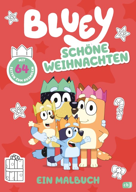 BLUEY - Schöne Weihnachten - Ein Malbuch - 