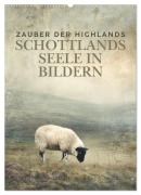 Cover-Bild zum Titel 'Zauber der Highlands - Schottlands Seele in Bildern (Wandkalender 2026 DIN A2 hoch), CALVENDO Monatskalender' von 'Marena Camadini'