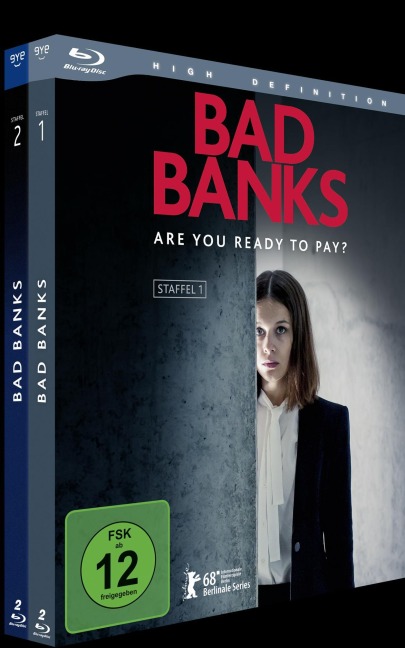 Bad Banks - Gesamtausgabe - Staffel 1 & 2 - Blu-ray - NEU - Paula Beer, Barry Atsma, Désirée Nosbusch