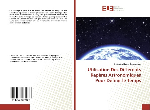 Utilisation Des Différents Repères Astronomiques Pour Définir le Temps - Heriniaina Hasina Rakotoarisoa