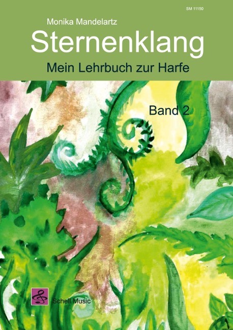 Sternenklang. Mein Lehrbuch zur Harfe Band 2 - Monika Mandelartz