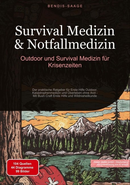 Survival Medizin & Notfallmedizin: Outdoor und Survival Medizin für Krisenzeiten - Bendis A. I. Saage - Deutschland