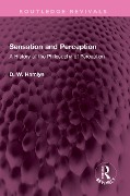 Cover-Bild zum Titel 'Sensation and Perception' von 'D. W. Hamlyn'