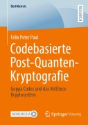 Cover-Bild zum Titel 'Codebasierte Post-Quanten-Kryptografie' von 'Felix Peter Paul'