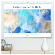 Farbwünsche für Dich (hochwertiger Premium Wandkalender 2026 DIN A2 quer), Kunstdruck in Hochglanz - Michaela Schimmack