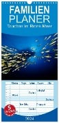 Familienplaner 2024 - Tauchen im Roten Meer 2024 mit 5 Spalten (Wandkalender, 21 x 45 cm) CALVENDO - Bartosz Strozynski