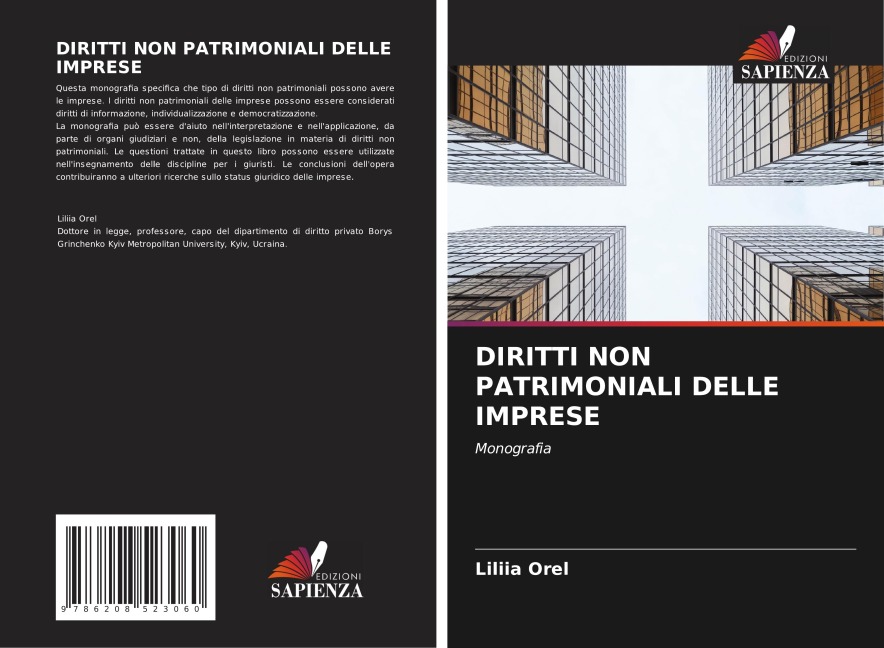 DIRITTI NON PATRIMONIALI DELLE IMPRESE - Liliia Orel