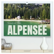 Cover-Bild zum Titel 'Alpensee - Wunder der Natur (hochwertiger Premium Wandkalender 2026 DIN A2 quer), Kunstdruck in Hochglanz' von 'Photostravellers Photostravellers'