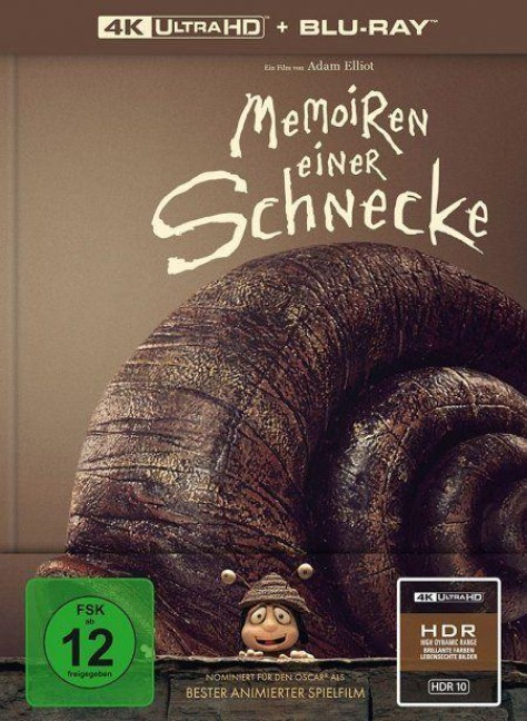 Memoiren einer Schnecke - Limitiertes Mediabook (4K Ultra HD + Blu-ray) - 
