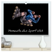 Momente des Sport (hochwertiger Premium Wandkalender 2026 DIN A2 quer), Kunstdruck in Hochglanz - Stefan Schurr