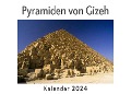 Pyramiden von Gizeh (Wandkalender 2024, Kalender DIN A4 quer, Monatskalender im Querformat mit Kalendarium, Das perfekte Geschenk) - Anna Müller