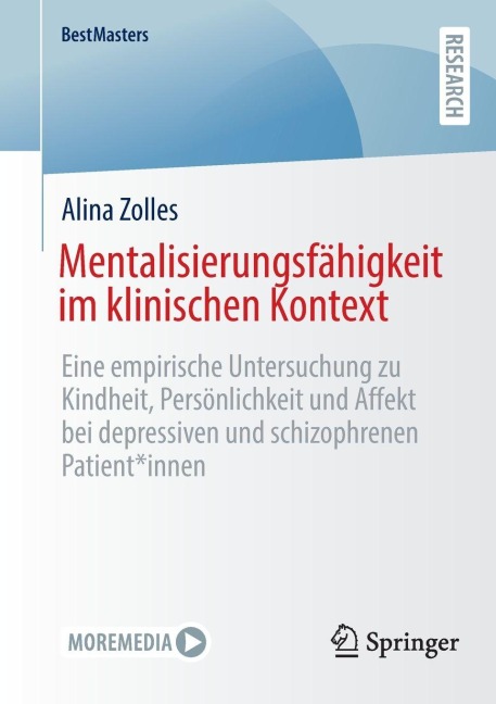 Mentalisierungsfähigkeit im klinischen Kontext - Alina Zolles