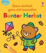 Cover-Bild zum Titel 'Kleine Kreativ-Werkstatt - Ganz einfach ganz viel ausmalen: Bunter Herbst' von 'Kate Nolan'