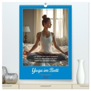 Cover-Bild zum Titel 'Yoga im Bett (hochwertiger Premium Wandkalender 2026 DIN A2 hoch), Kunstdruck in Hochglanz' von 'Torsten Irmer'