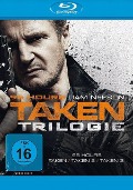 Cover-Bild zum Titel 'Taken Trilogie' von 'Luc Besson, Robert Mark Kamen, Nathaniel Mechaly'