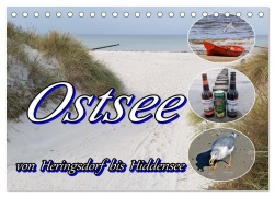Cover-Bild zum Titel 'Ostsee von Heringsdorf bis Hiddensee (Tischkalender 2027 DIN A5 quer), CALVENDO Monatskalender' von 'Ramona Benahmed'