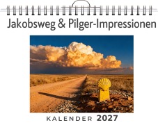 Cover-Bild zum Titel 'Jakobsweg & Pilger-Impressionen' von 'Lena Huber'