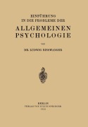 Cover-Bild zum Titel 'Einführung in die Probleme der Allgemeinen Psychologie' von 'Ludwig Binswanger'